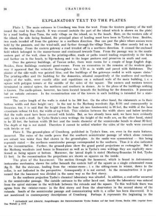 II Explanatory Text To The Plates