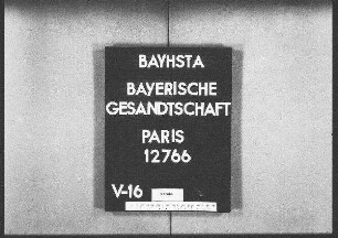 Breitenbach, Georg, aus Landshut, Schlossergeselle, Entlassung aus der Fremdenlegion