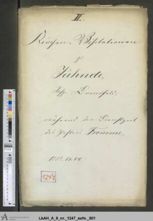 Jühnde: Visitationsakten