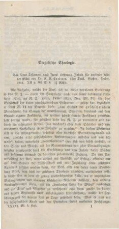 1-11 Exegetische Theologie