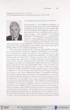 Antrittsrede vom 10. Juli 2004