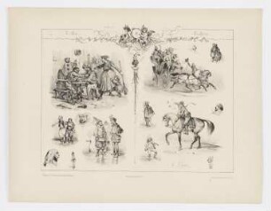 Figuren und Köpfe, Blatt 66 der Folge "Gutes und Böses"