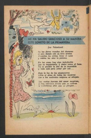 Me salido gracioso a su manera este soneto de la primavera