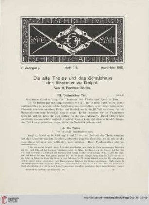 Heft 7/8 [April-Mai 1910]