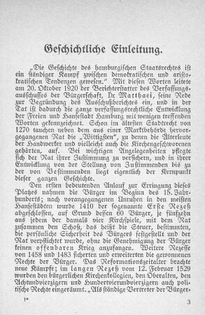 Geschichtliche Einleitung.