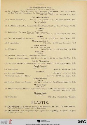 Plastik (Nr. 463-504)