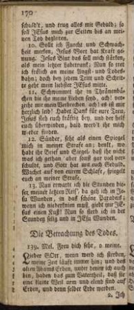 Die Betrachtung des Todes