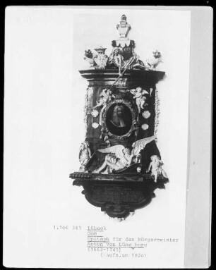 Epitaph für den Bürgermeister Anton von Lüneburg (1663-1741)
