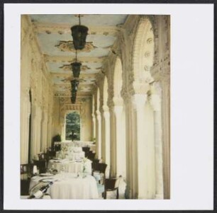 Restaurant des Hotels Villa Crespi bei Orta San Giulio