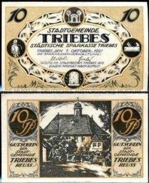 Triebes 10 Pfennig