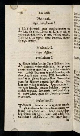 378-385, Meditatio I