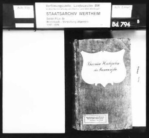 Chronica Herbipolensis Manuscripta
