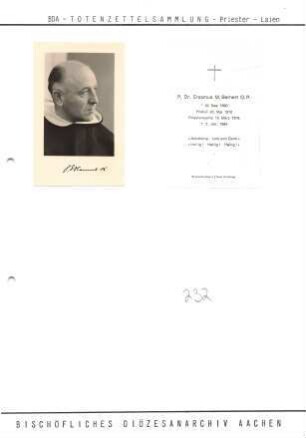 Bernert, Dr. Erasmus M.