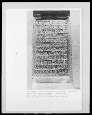 Bauinschrift