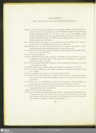 Erklärung Der Wichtigsten Fachbezeichnungen