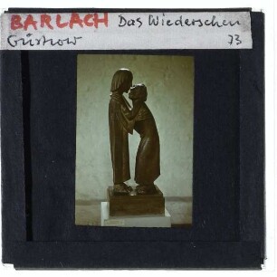 Barlach, Das Wiedersehen (Bronze, Laur II 391) (Güstrow BG)