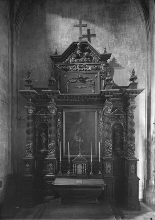 Altarbild mit Darstellung der Heiligen Elisabeth