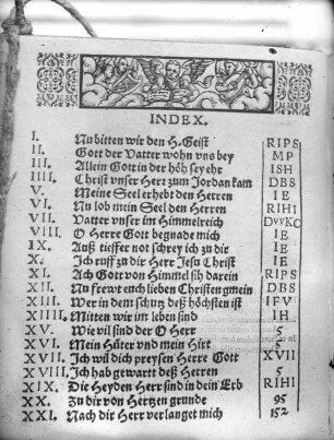 Deutsche Psalmen und Lieder... von Michael Praetorius