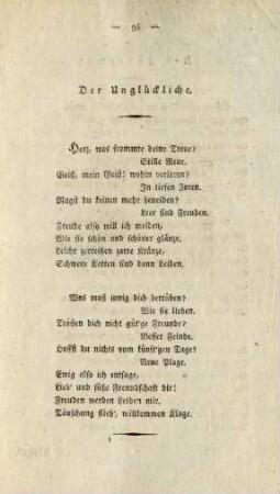 Der Unglückliche