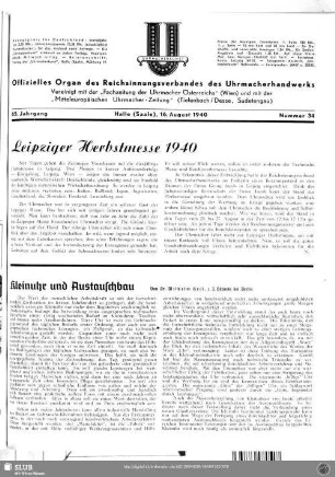 Leipziger Herbstmesse 1940