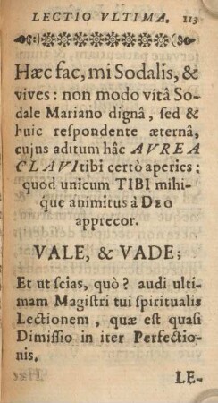 Vale, & vade.