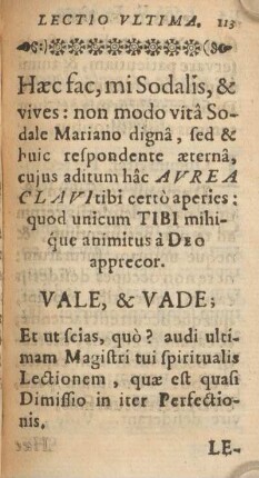 Vale, & vade.