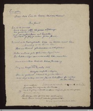Wo einst sie wurden, müssen sie die lunten (Maskenzug) : [SW VI/VII: H24]; [SW VI/VII, S. 185/235]