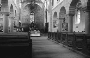 Unterzell: Inneres der Kirche