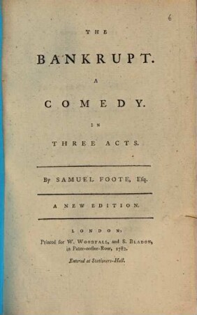 The Bankrupt