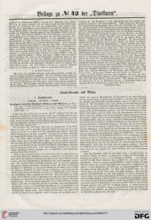 Beilage zu Nr. 42