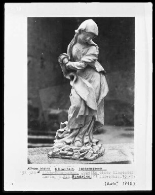 Bozzetto einer klagenden Maria