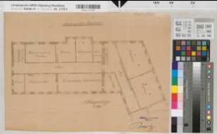 Münster (Münster) Anatomisches Institut der Universität Grundriß 1. Obergeschoß (1913) 1 : 100 33 x 47 Pause Staatshochbauamt Münster