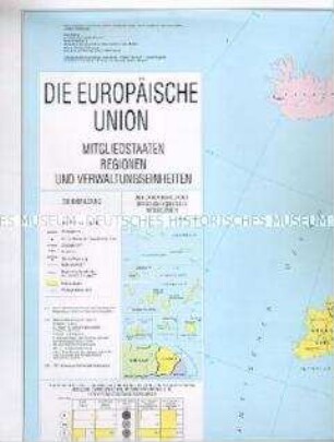 Karte der Mitgliedsstaaten der Europäischen Union