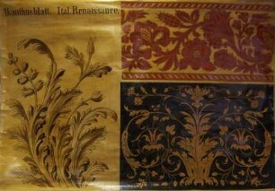 Ornament Akanthusblatt - Italienische Renaissance