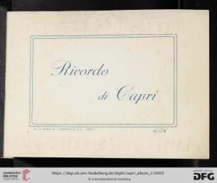 Ricordo di Capri