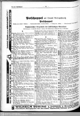 Potschappel mit Ortsteil Niederpesterwitz