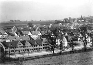 Dresden-Hellerau. Ortsansicht. Blick nach Alt-Klotzsche