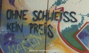 OHNE SCHWEiSS KEiN PREiS