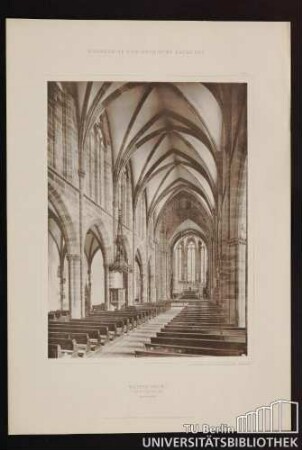 Weissenburg Stiftskirche Innenansicht