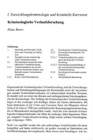 6-35, Kriminologische Verlaufsforschung