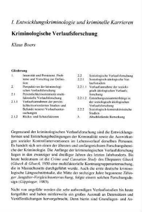 6-35, Kriminologische Verlaufsforschung