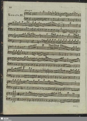 Sonata III [op. 40,3 G-Dur]