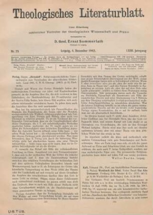 194-197 [Rezension] Das Alte Testament