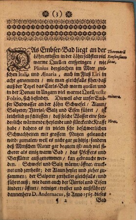 Embser Bades-Beschreibung