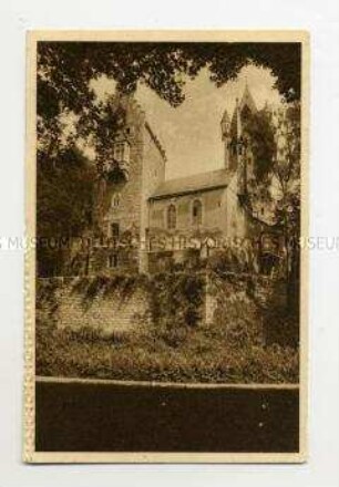 WHW-Postkarte: Schloss Egg bei Metten (Röhn)