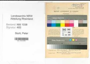 Entnazifizierung Peter Stuhl , geb. 13.07.1905 (Angestellter)