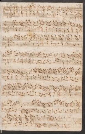 Konzerte. Auszüge; cemb; G-Dur; BWV 973