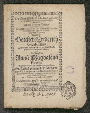 Holzschuher, Familie, Nürnberg / Stempel