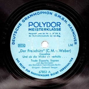 Der Freischütz (Cavantine | Arie)