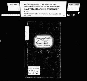 Unteroffiziere und Kapitulanten 1873-1887
